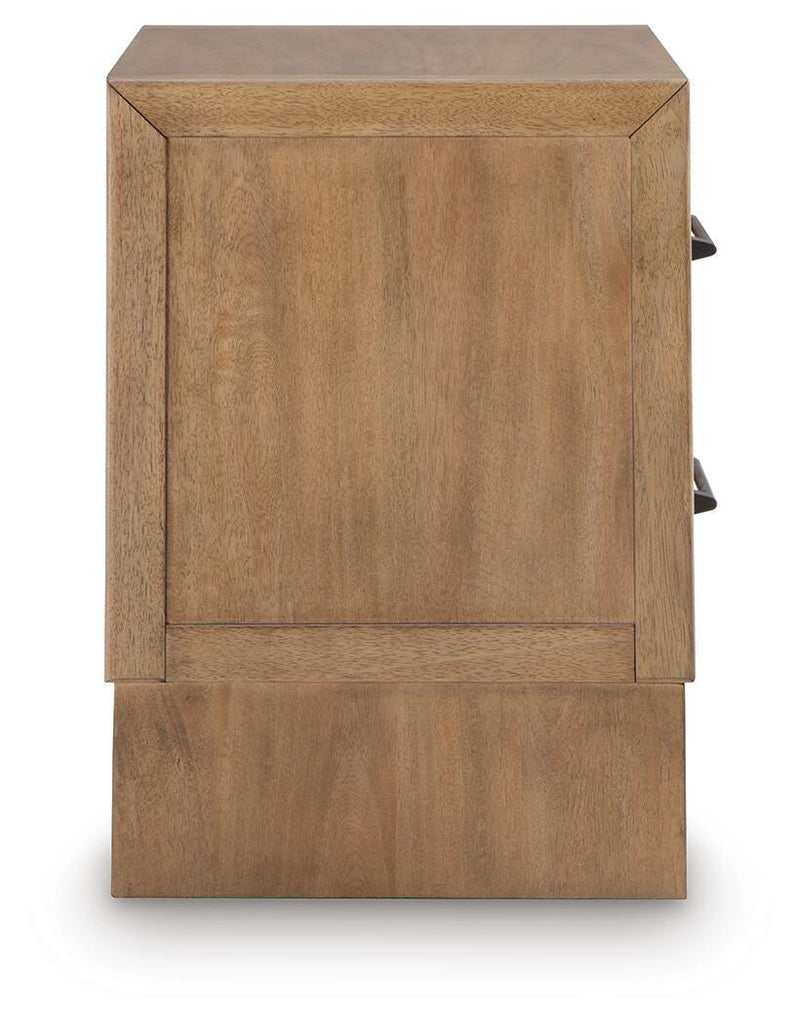 Sherbana Two Drawer Night Stand