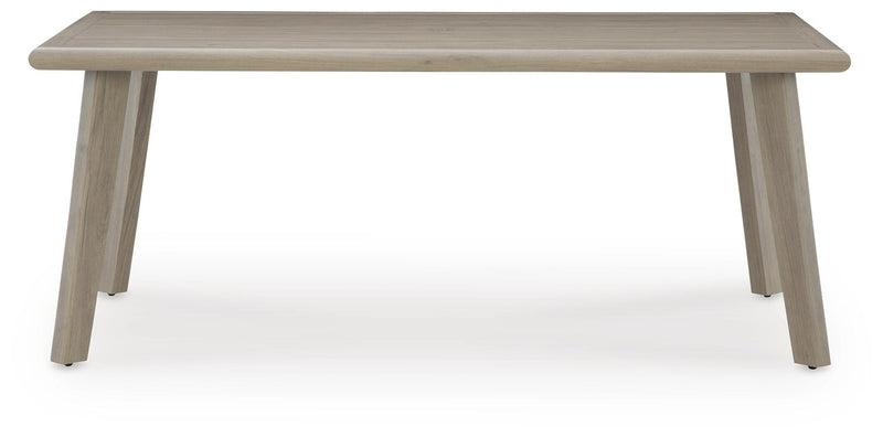 Cliff Trails RECT Dining Table w/UMB OPT
