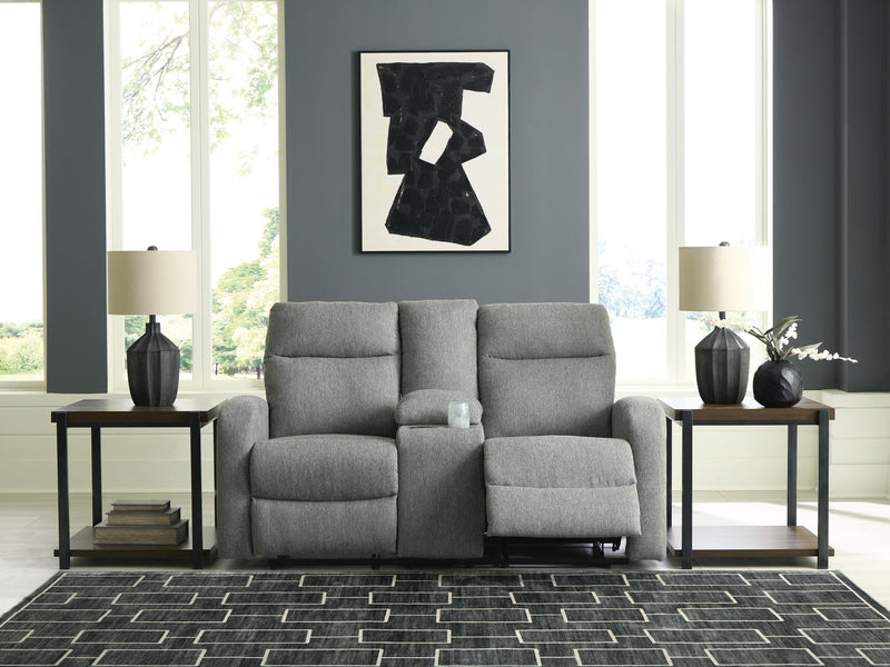 Gauntlet DBL Rec Loveseat w/Console