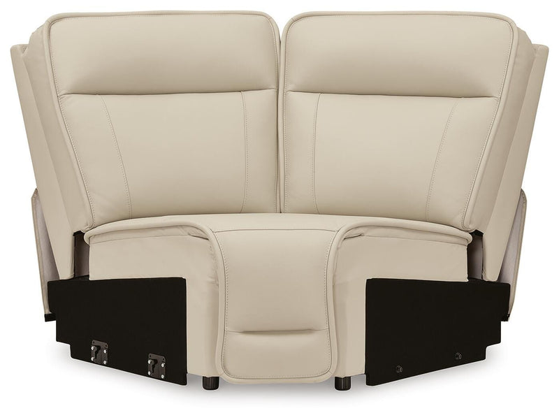 Double Deal 5-Piece Reclining Sectional with Console