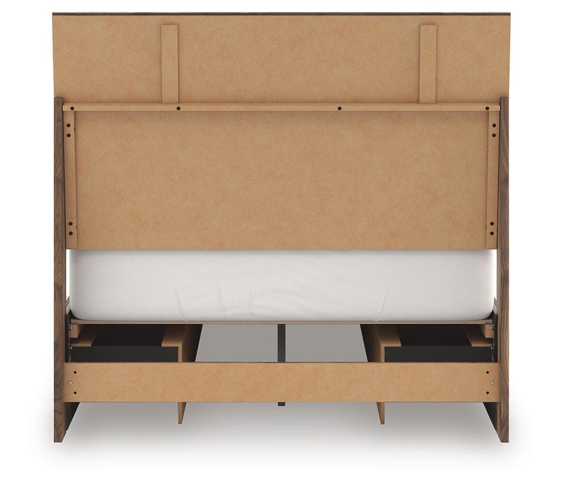 Chirason Full Panel Bed with Storage
