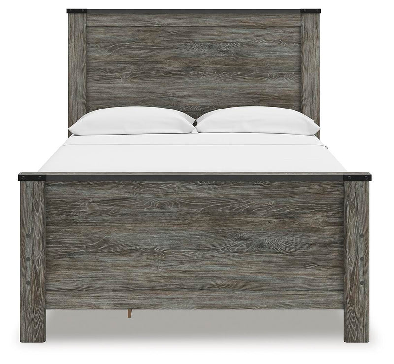 Frandern Full Panel Bed with Storage