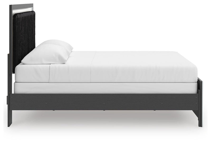 Zuraleus King Upholstered Panel Bed