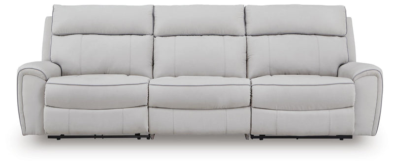 Social Pointe 3-Piece Power Reclining Sectional