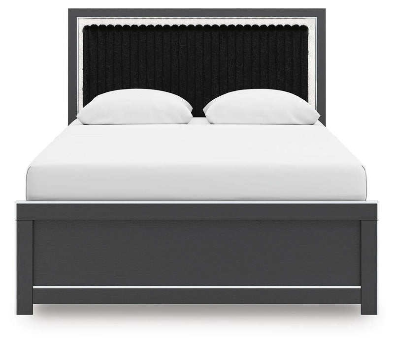 Zuraleus Queen Upholstered Panel Bed