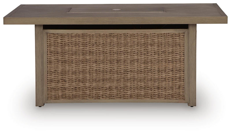 Laguna Heights Rectangular Fire Pit Table