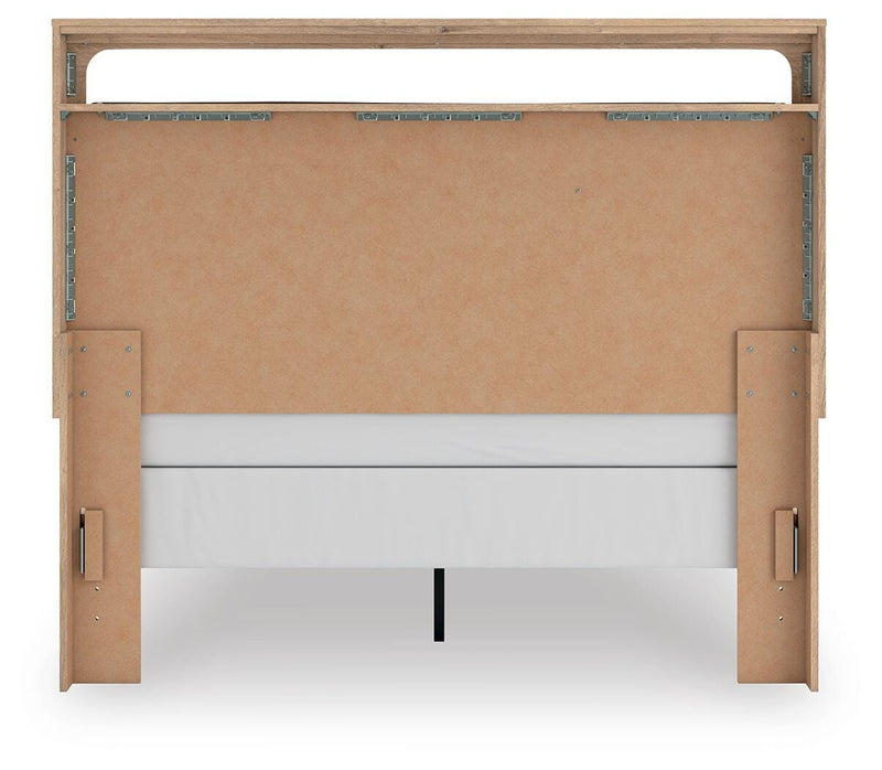 Kinlanni Queen Upholstered Panel Bed