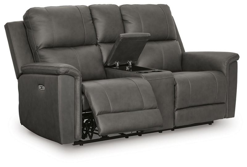 Bleckley PWR REC Loveseat/CON/ADJ HDRST
