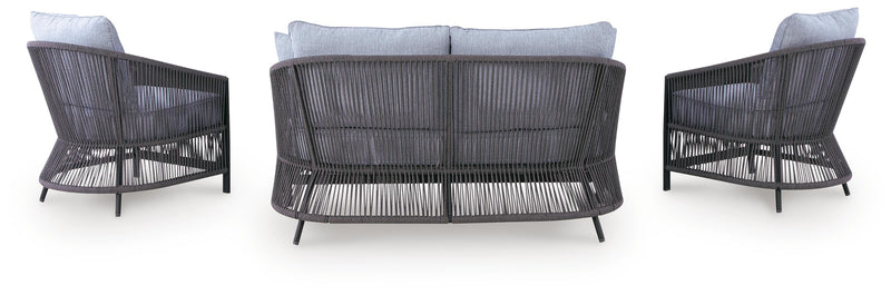 Bridges Beach Love/Chairs/Table Set (4/CN)