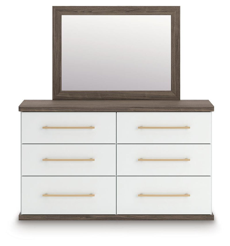 Kendanport Dresser and Mirror