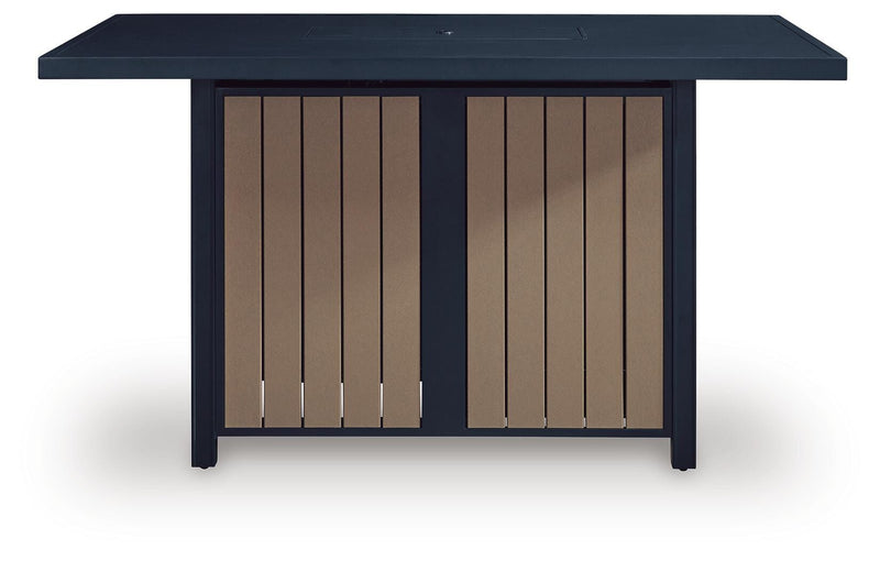 East Beach RECT Bar Table w/Fire Pit