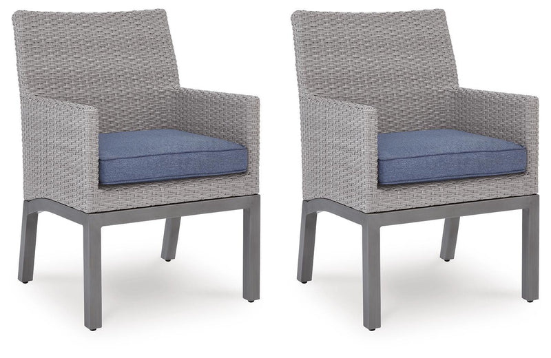 Half Moon Beach Arm Chair With Cushion (2/CN)