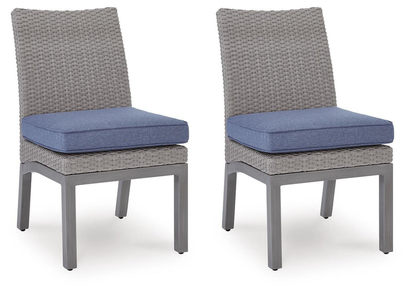 Half Moon Beach Side Chair with Cushion (2/CN)