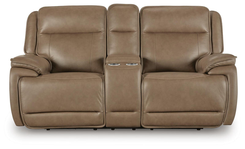 Glencroft PWR REC Loveseat/CON/ADJ HDRST