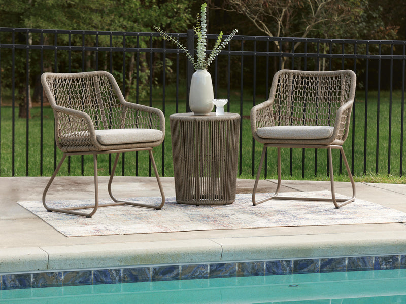 Majors Beach Chairs w/CUSH/Table Set (3/CN)