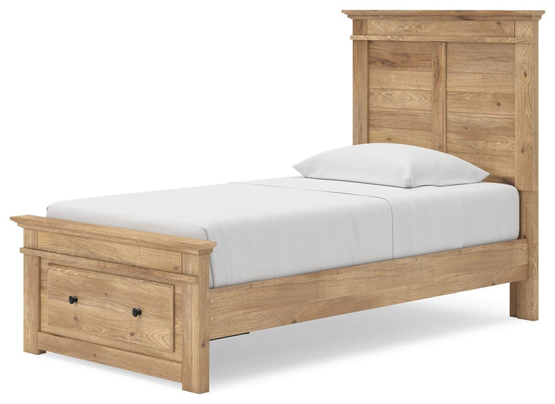 Makidern Twin Panel Storage Bed