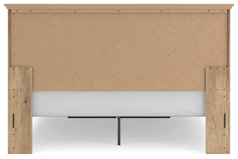 Makidern King Panel Storage Bed