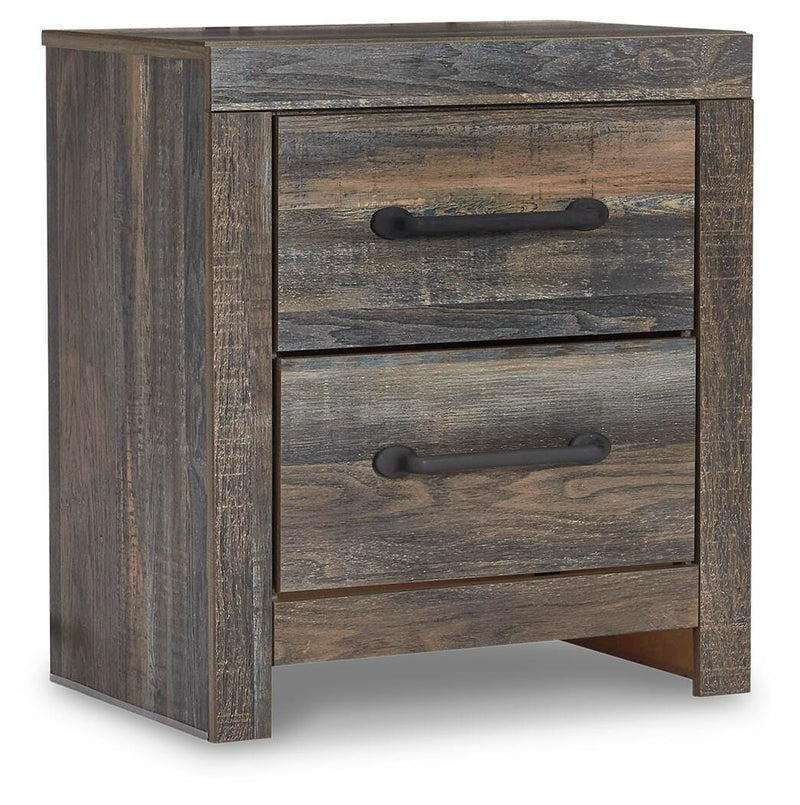 Drystan Twin Panel Bed with 4 Storage Drawers, Dresser, Mirror, Chest and Nightstand