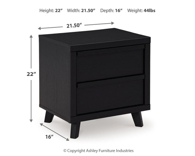 Danziar Queen Panel Headboard, Dresser, Mirror and Nightstand