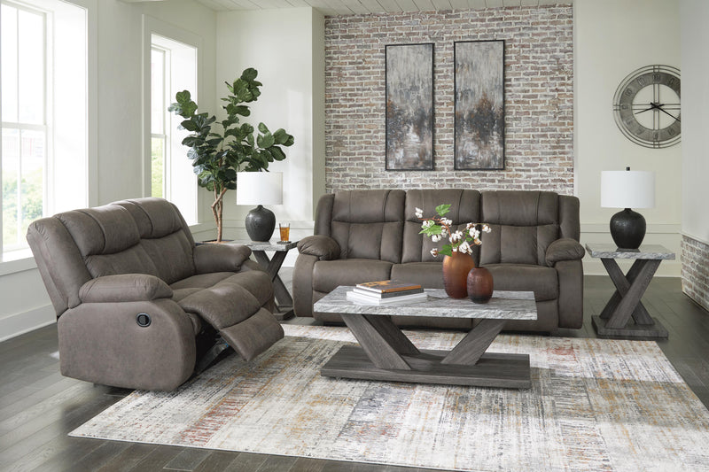 First Base Sofa and Loveseat