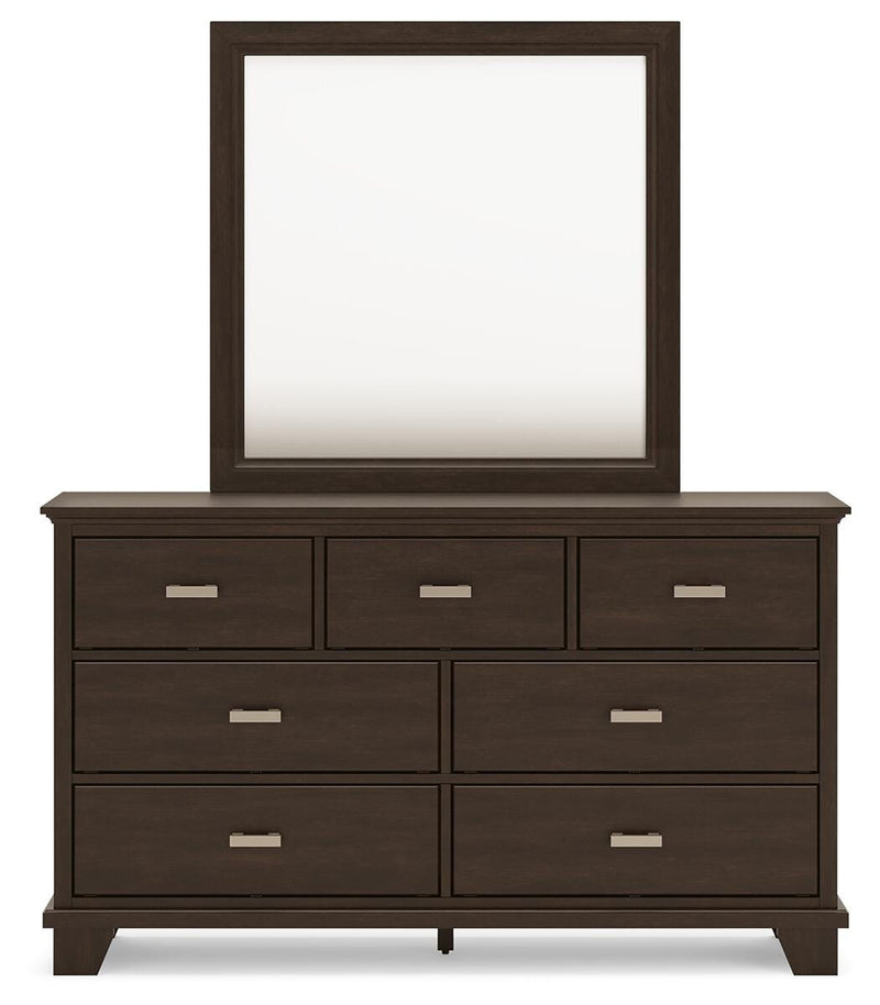 Covetown Twin Panel Bed, Dresser, Mirror, Chest and Nightstand