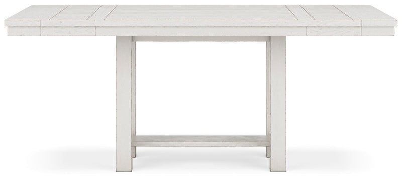Robbinsdale Counter Height Dining Table and 8 Barstools