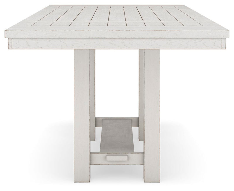 Robbinsdale Counter Height Dining Table and 8 Barstools