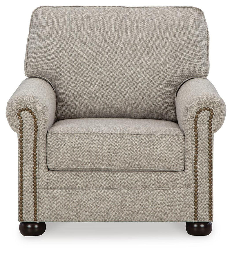 Gaelon Sofa, Loveseat, Chair and Ottoman