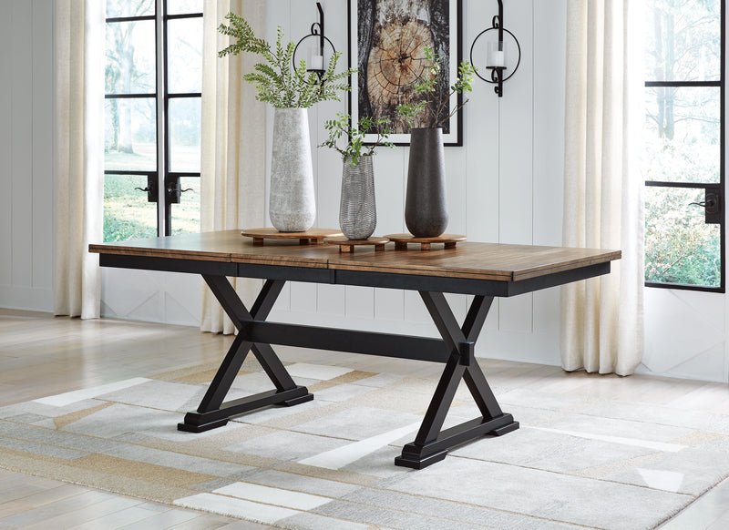 Wildenauer Dining Table and 6 Chairs