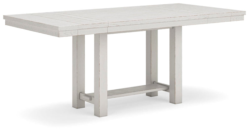 Robbinsdale Counter Height Dining Table and 10 Barstools