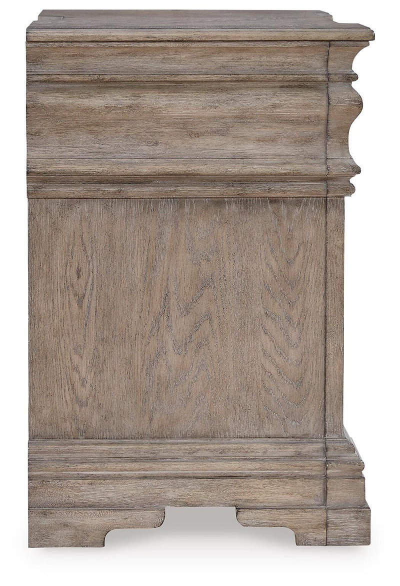 Blairhurst Queen Panel Bed, Dresser, Mirror, Chest and Nightstand