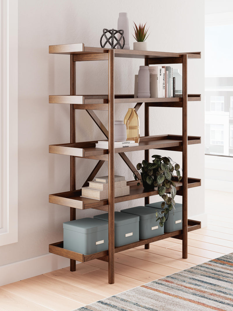 Lyncott Home Office Desk with Chair and Storage