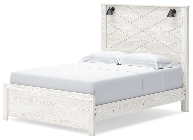 Gerridan Queen Panel Bed, Dresser, Mirror, Chest and Nightstand