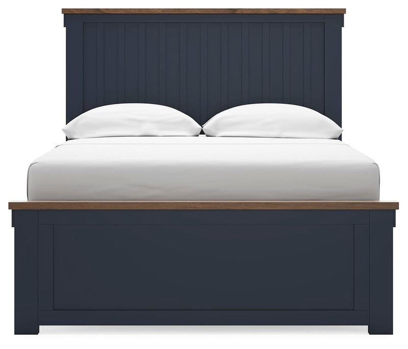 Landocken Full Panel Bed, Dresser, Mirror and Nightstand
