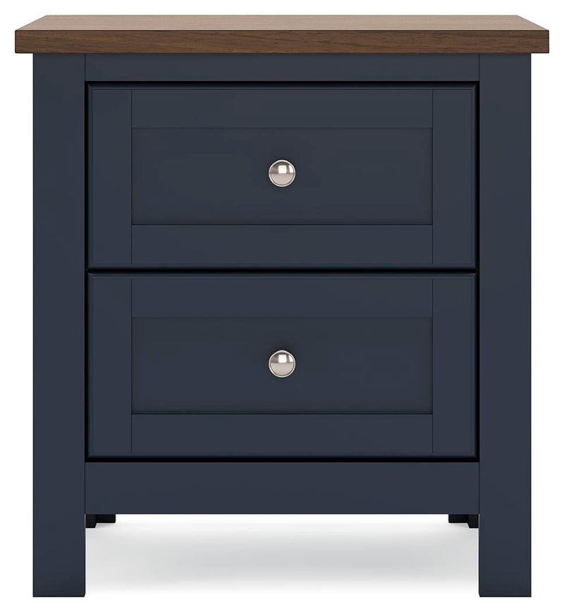 Landocken Queen Panel Bed, Dresser, Mirror, Chest and Nightstand