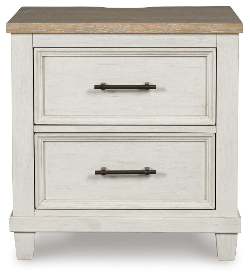 Shaybrock King Panel Bed, Dresser, Mirror, Chest and Nightstand