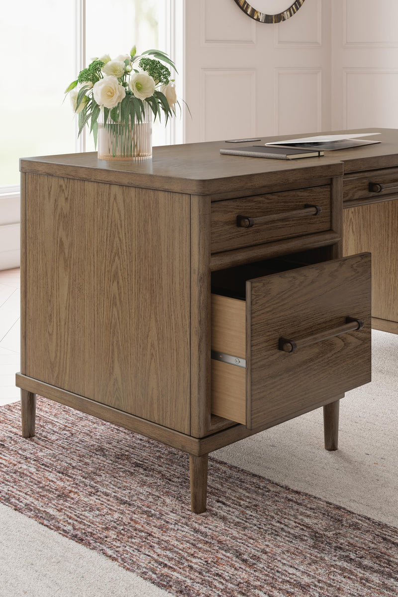 Roanhowe Home Office Desk and Storage