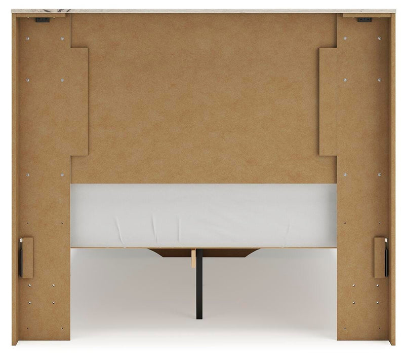 Lawroy Full Panel Storage Bed, Dresser, Mirror, Chest and Nightstand