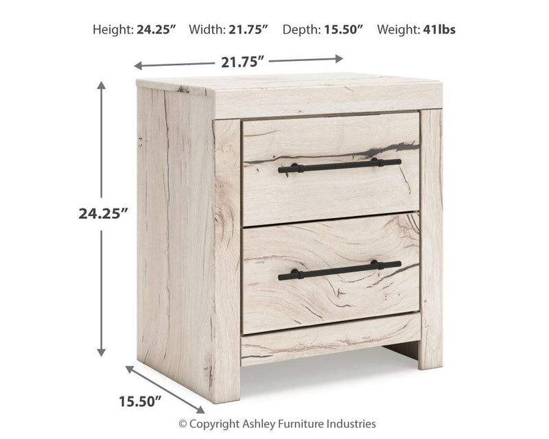 Lawroy Full Panel Storage Bed, Dresser, Mirror, Chest and Nightstand