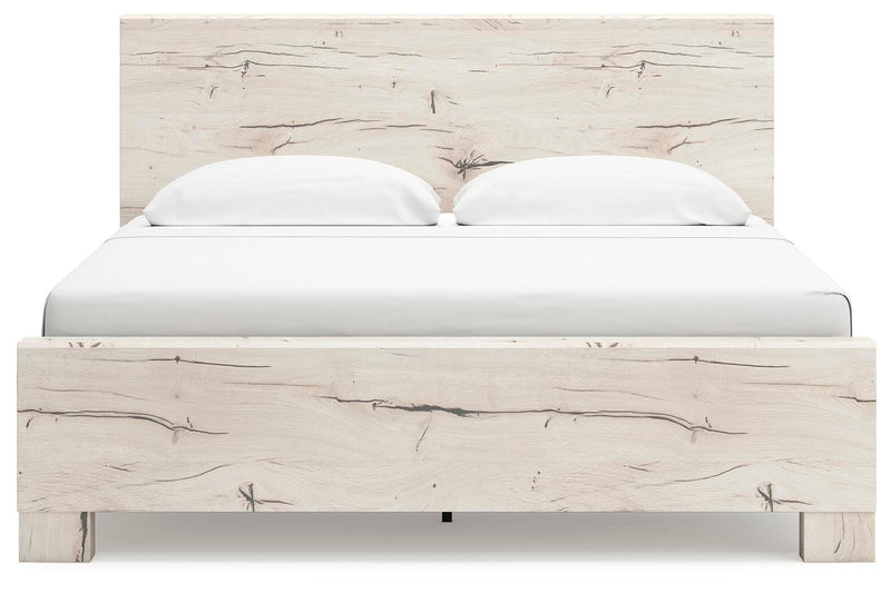 Lawroy King Panel Bed, Dresser, Mirror, Chest and Nightstand