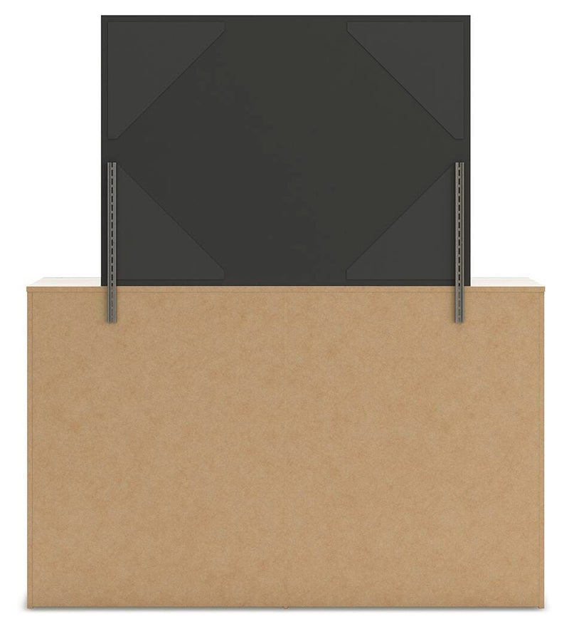 Lawroy Full Panel Bed, Dresser, Mirror and Nightstand