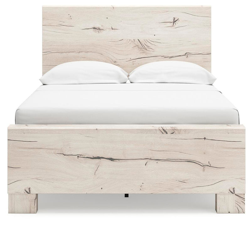 Lawroy Full Panel Bed, Dresser, Mirror and Nightstand