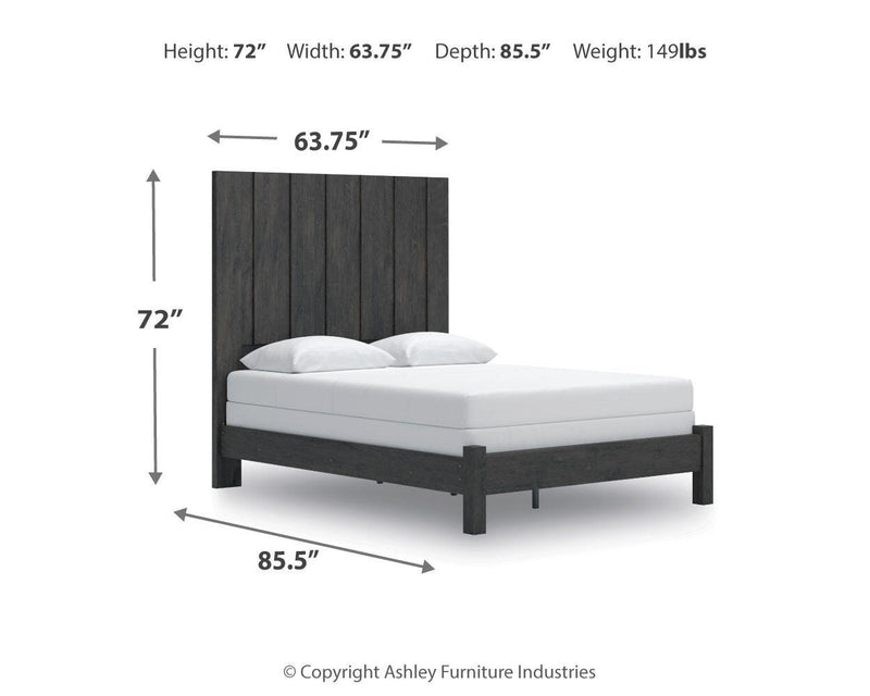 Fraluna Queen Panel Bed, Dresser and Mirror