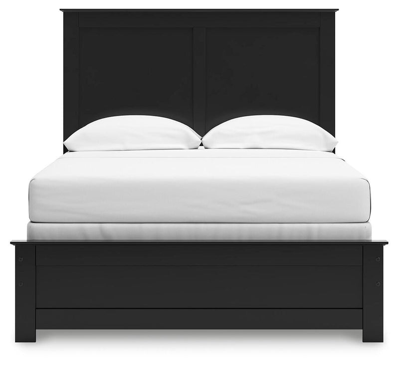 Maribel Full Panel Bed, Dresser, Mirror, Chest and Nightstand