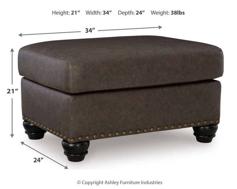 Roxmere Chair and Ottoman