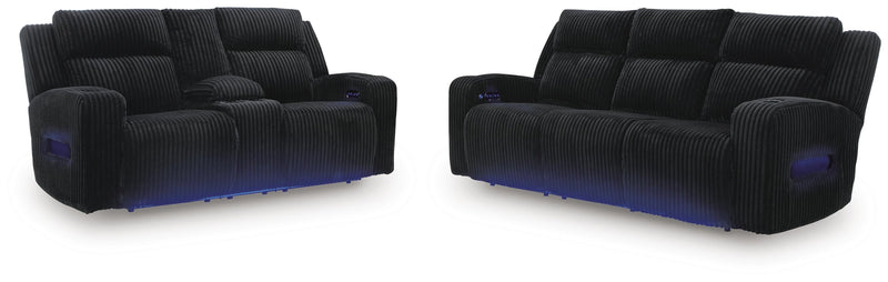 Belvarrow Sofa and Loveseat