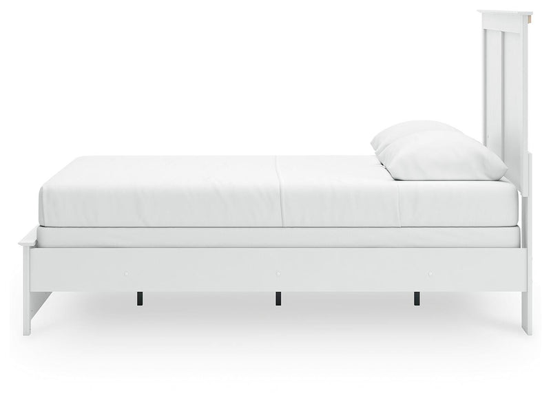 Bostwick Shoals Queen Panel Bed, Dresser, Mirror and Nightstand
