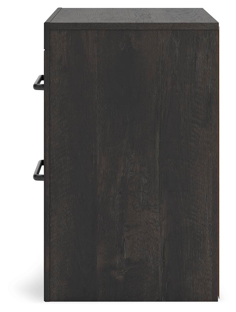 Hollivern Full Panel Bed with Storage, Dresser, Mirror and Nightstand