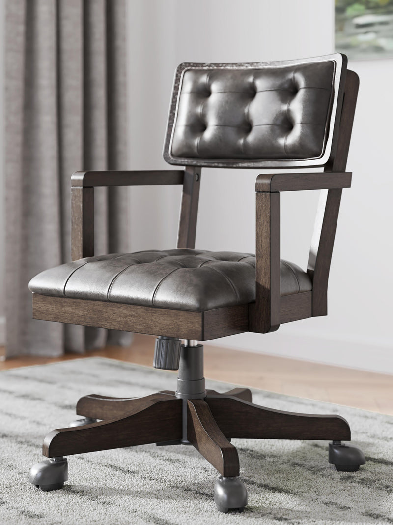 Breckington Home Office Desk with Chair