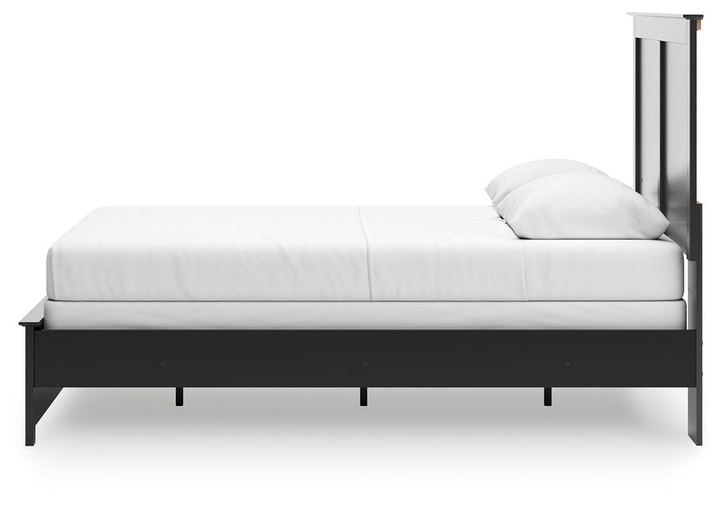 Maribel Queen Panel Bed, Dresser and Mirror